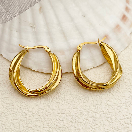 Juliet Sculpted Hoops